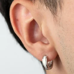 Lotus Style Bijoux Boucles D'Oreilles<Boucles d'oreilles Homme Men'S Earrings - LS2152-4-1 Acier