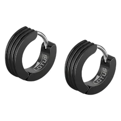 Lotus Style Bijoux Boucles D'Oreilles<Boucles d'oreilles Homme Men'S Earrings - LS2154-4-2 Acier