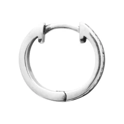 Maison de la Bijouterie Boucles D'Oreilles<Boucles d'oreilles Homme Sensimio Z655V00 Argent