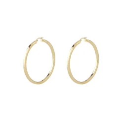 Guess Bijoux Boucles D'Oreilles<Boucles D'Oreilles Hoops I Did It Again Acier Carrées Extra Légères Doré