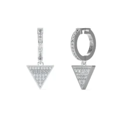 Guess Bijoux Boucles D'Oreilles<Boucles d'oreilles JUBE03135JWRH - HUGGIE ME Argent