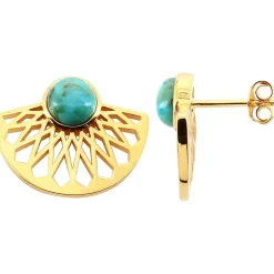 Kosma Paris Boucles D'Oreilles<Boucles d'oreilles - Collection Mia & Turquoise Doré