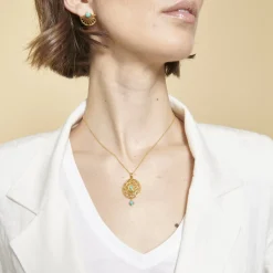 Kosma Paris Boucles D'Oreilles<Boucles d'oreilles - Collection Mia & Turquoise Doré