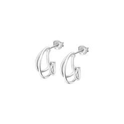 Lotus Silver Boucles D'Oreilles<Boucles d'oreilles FemmeBoucles oreilles Hoops - LP3282-4-1 Argent 925/1000
