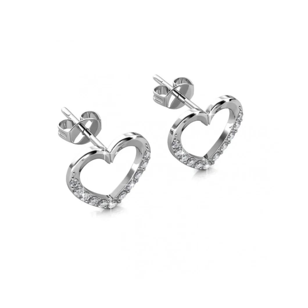 Myc-Paris Boucles D'Oreilles<Boucles d'oreilles Lovett - Argenté et cristal