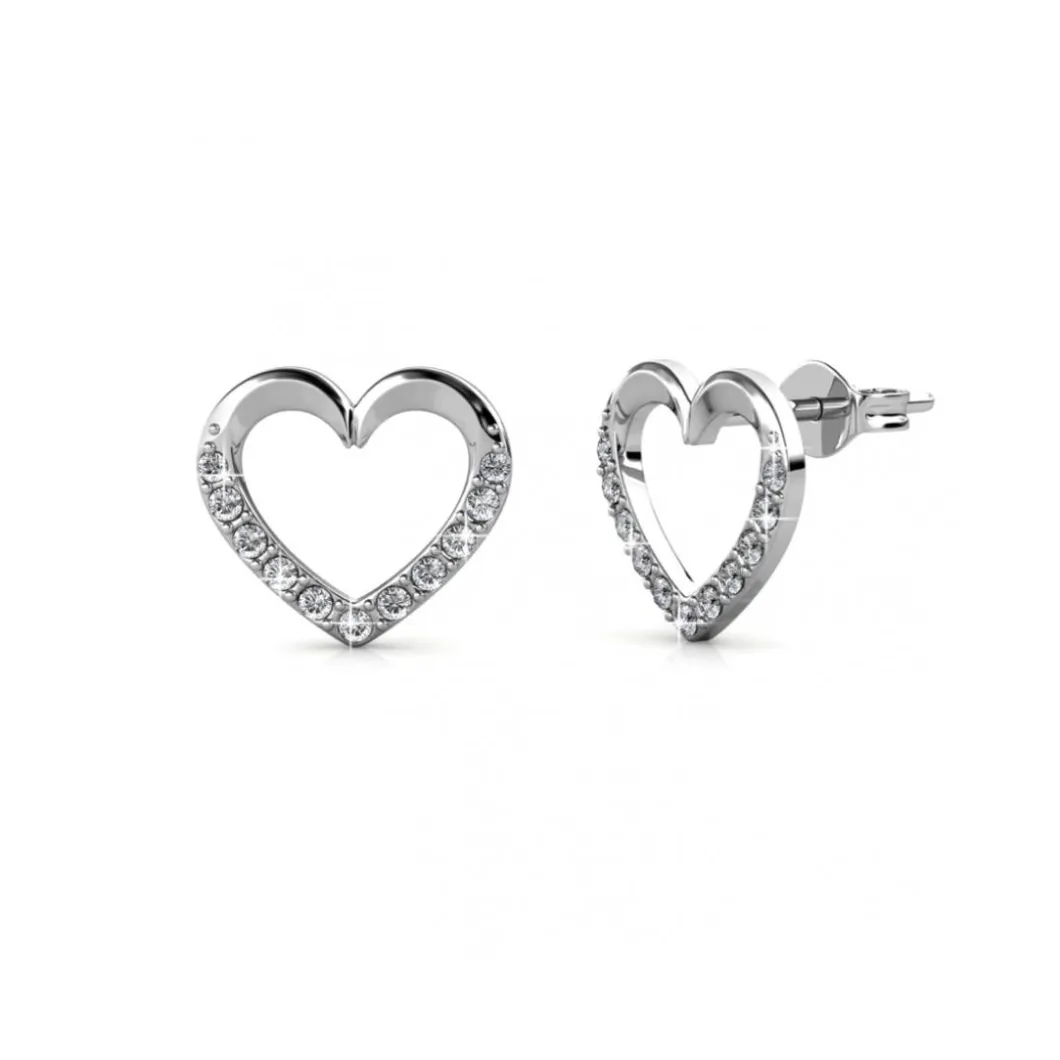 Myc-Paris Boucles D'Oreilles<Boucles d'oreilles Lovett - Argenté et cristal