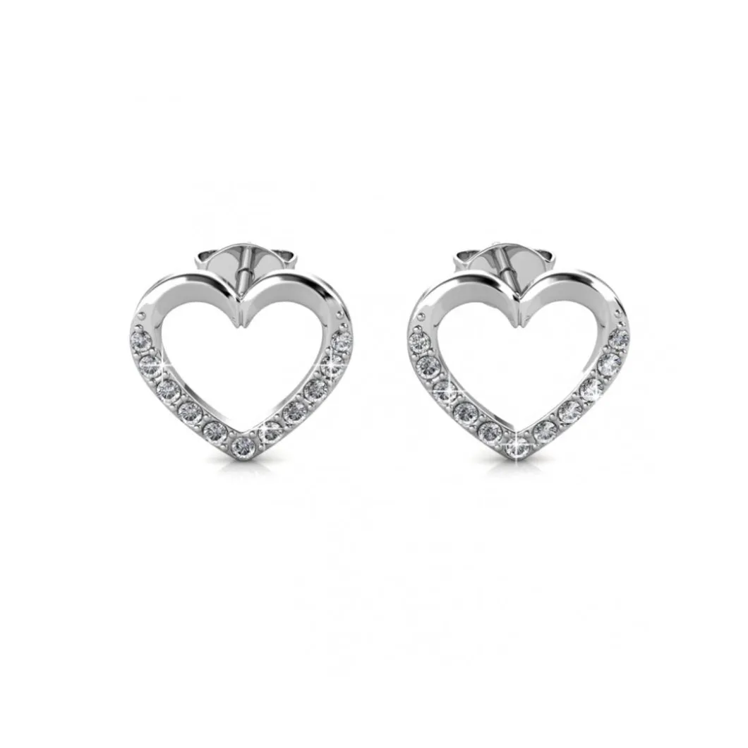 Myc-Paris Boucles D'Oreilles<Boucles d'oreilles Lovett - Argenté et cristal