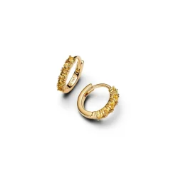 Pandora Boucles D'Oreilles<Boucles d'oreilles Jaune Femme Timeless