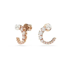 Swarovski Boucles D'Oreilles<Boucles d'oreilles - Matrix Plaqué Or Rose