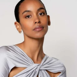 Ti Sento Boucles D'Oreilles<Boucles D'Oreilles - 7956ZY Argent Anneaux Et Pavage Doré