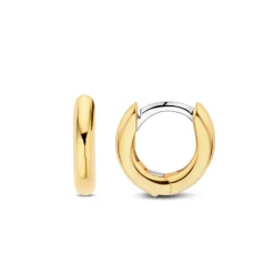 Ti Sento Boucles D'Oreilles<Boucles D'Oreilles - 7811YS Argent Anneaux Doré