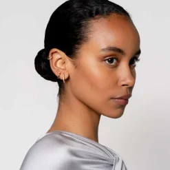 Ti Sento Boucles D'Oreilles<Boucles D'Oreilles - 7811YS Argent Anneaux Doré