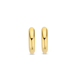 Ti Sento Boucles D'Oreilles<Boucles D'Oreilles - 7954YS Argent Anneaux Et Pavage Doré