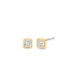 Ti Sento Boucles D'Oreilles<Boucles D'Oreilles - 7967ZY Argent Doré Et Oxydes Carrés