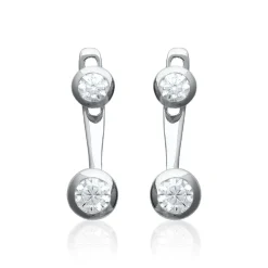 Maison de la Bijouterie Boucles D'Oreilles<Boucles oreilles femme Argent Oxyde de zirconium Z5ZVZZ0