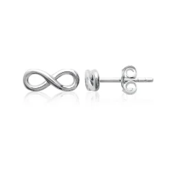 Maison de la Bijouterie Boucles D'Oreilles<Boucles oreilles infinity Argent W4UVY00