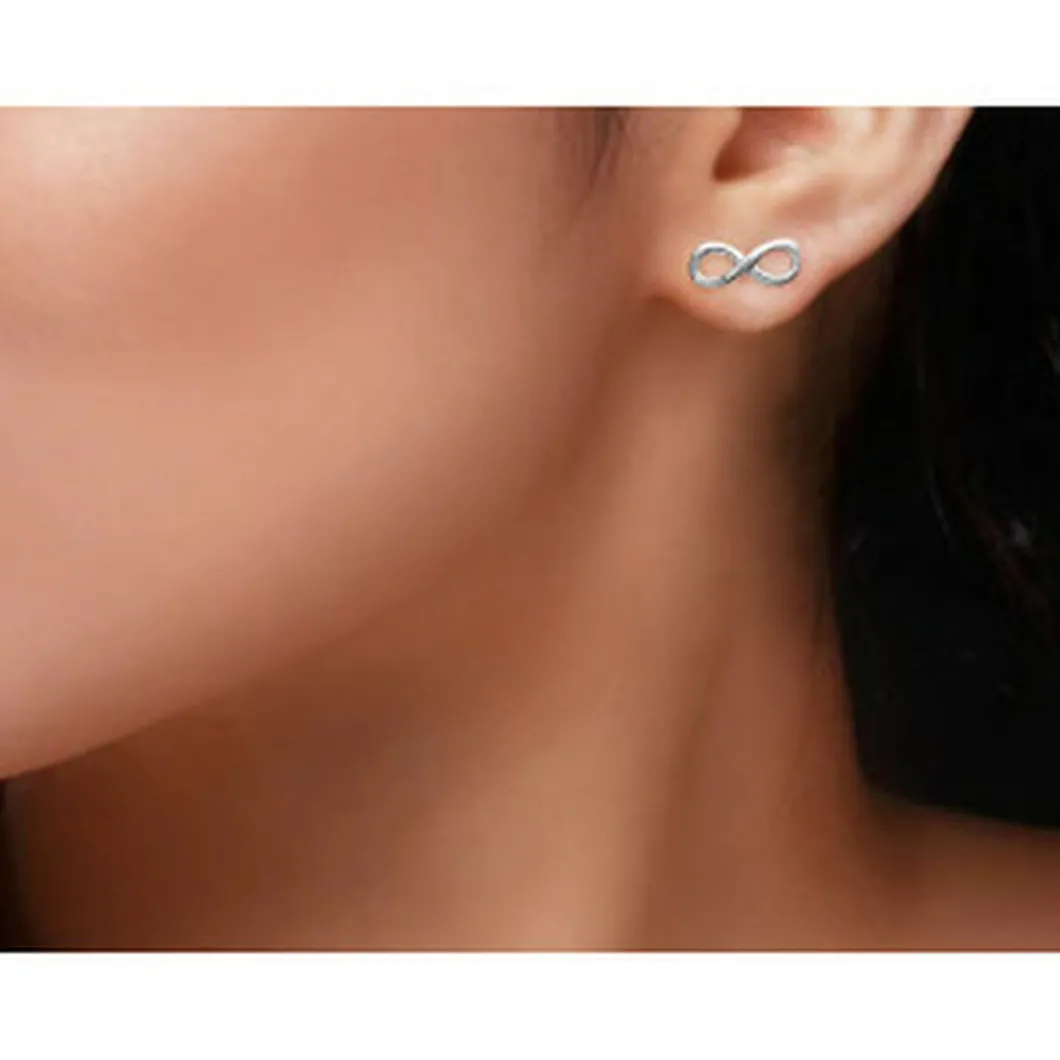 Maison de la Bijouterie Boucles D'Oreilles<Boucles oreilles infinity Argent W4UVY00