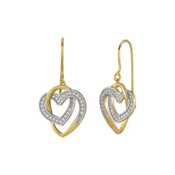 Jourdan Boucles D'Oreilles<Boucles oreilles AMK056 - ROXANE - Argent Doré