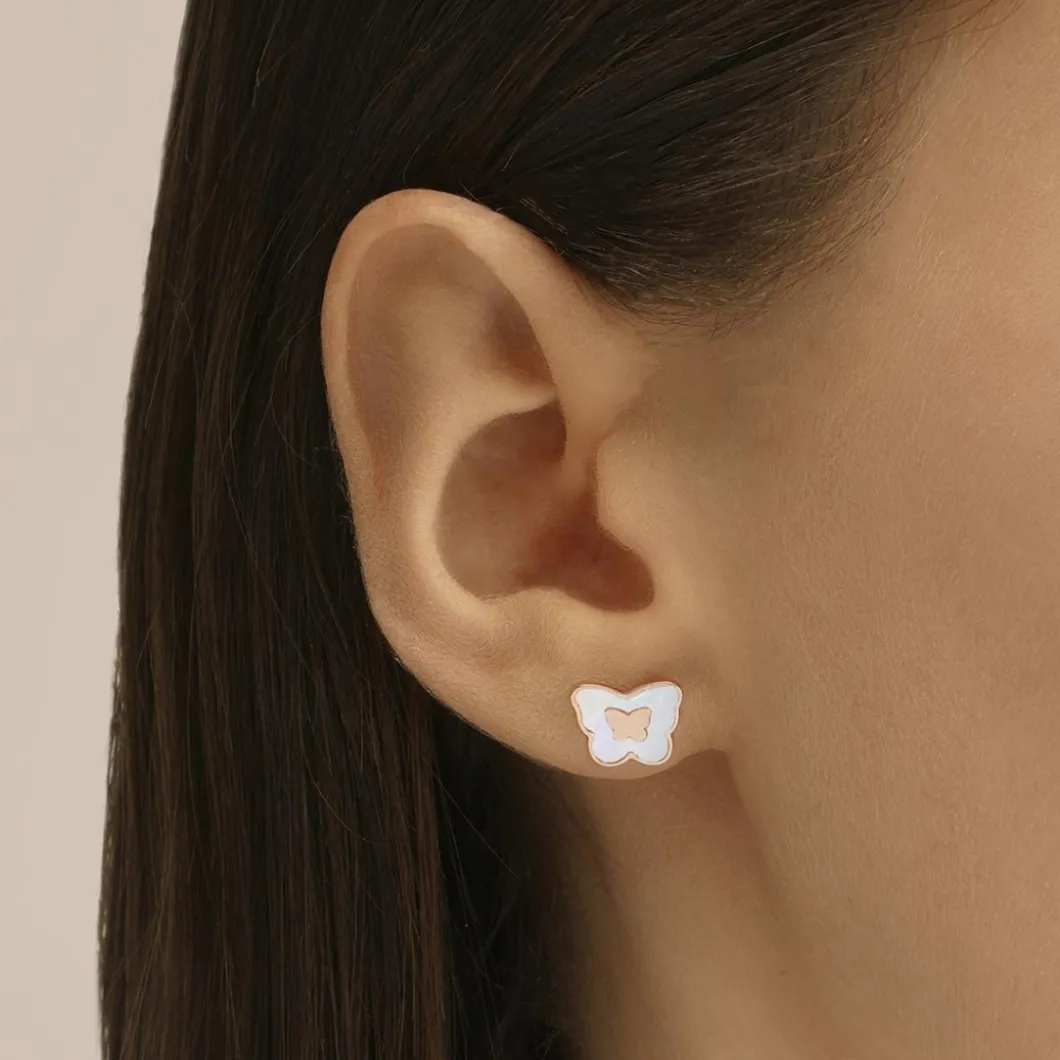 Jourdan Boucles D'Oreilles<Boucles oreilles Papilio - AJF210102E Argent