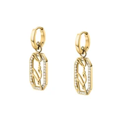 Karl Lagerfeld Bijoux Boucles D'Oreilles<Boucles oreilles Karl Lagerfeld Stone - KLAYC45 Acier Doré
