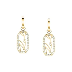 Karl Lagerfeld Bijoux Boucles D'Oreilles<Boucles oreilles Karl Lagerfeld Stone - KLAYC45 Acier Doré