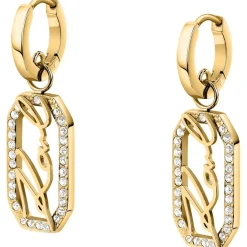 Karl Lagerfeld Bijoux Boucles D'Oreilles<Boucles oreilles Karl Lagerfeld Stone - KLAYC45 Acier Doré