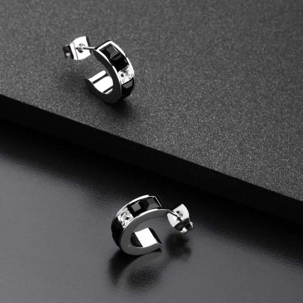 Karl Lagerfeld Bijoux Boucles D'Oreilles<Boucles oreilles Karl Lagerfeld Stone - KLAYC39 Acier Argent