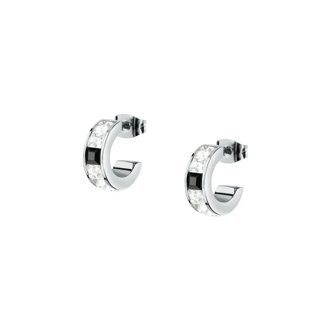 Karl Lagerfeld Bijoux Boucles D'Oreilles<Boucles oreilles Karl Lagerfeld Stone - KLAYC38 Acier Argent