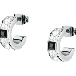 Karl Lagerfeld Bijoux Boucles D'Oreilles<Boucles oreilles Karl Lagerfeld Stone - KLAYC38 Acier Argent