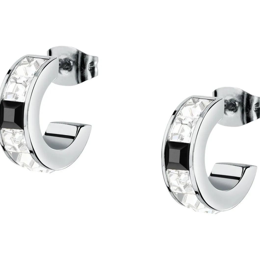 Karl Lagerfeld Bijoux Boucles D'Oreilles<Boucles oreilles Karl Lagerfeld Stone - KLAYC38 Acier Argent