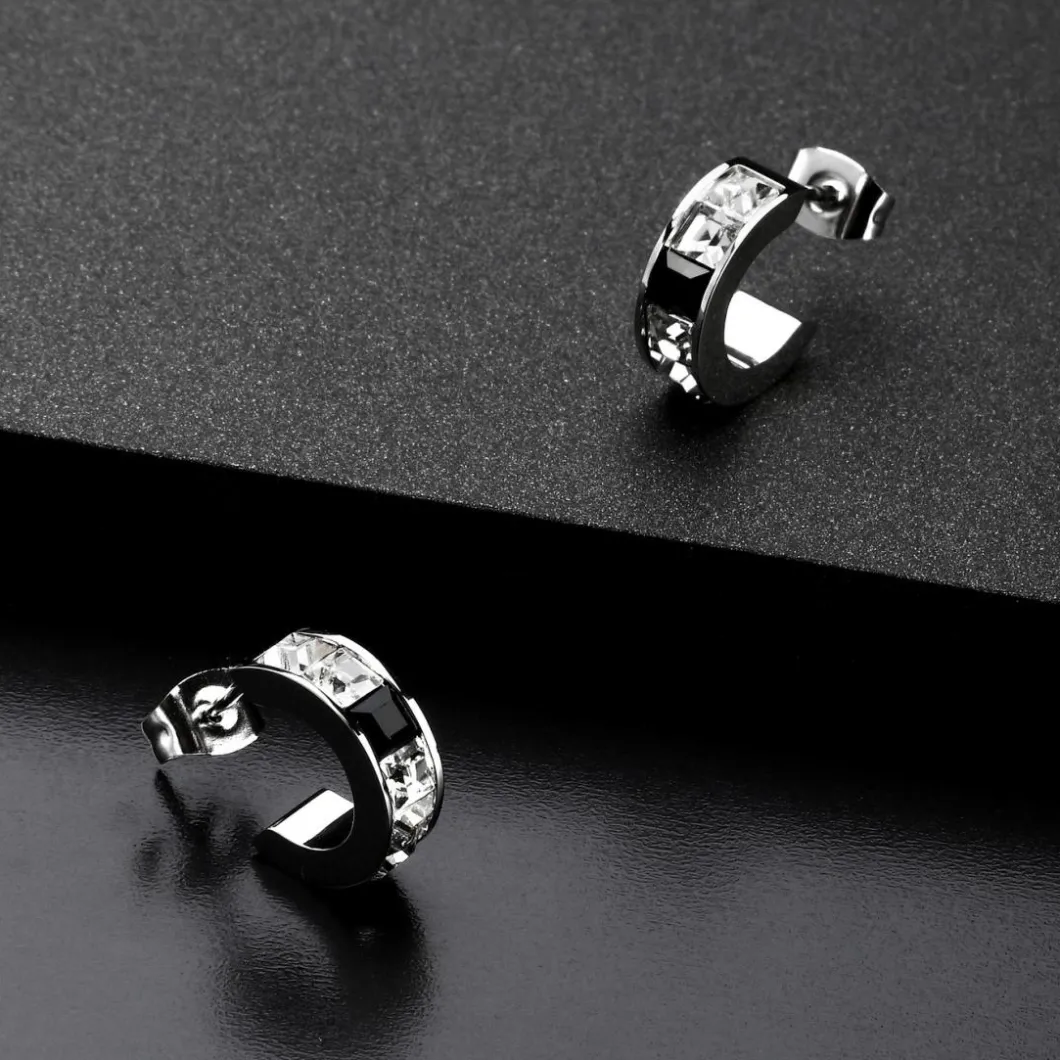 Karl Lagerfeld Bijoux Boucles D'Oreilles<Boucles oreilles Karl Lagerfeld Stone - KLAYC38 Acier Argent