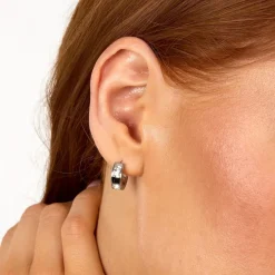 Karl Lagerfeld Bijoux Boucles D'Oreilles<Boucles oreilles Karl Lagerfeld Stone - KLAYC38 Acier Argent