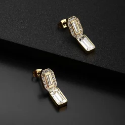 Karl Lagerfeld Bijoux Boucles D'Oreilles<Boucles oreilles Karl Lagerfeld Stone - KLAYC40 Acier Doré