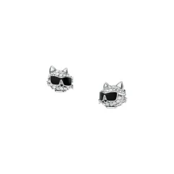 Karl Lagerfeld Bijoux Boucles D'Oreilles<Boucles oreilles Karl Lagerfeld Symbol - KLAYD21 Acier Argent