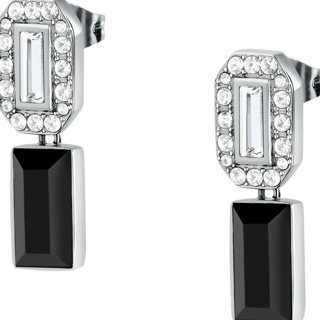 Karl Lagerfeld Bijoux Boucles D'Oreilles<Boucles oreilles Karl Lagerfeld Stone - KLAYC41 Acier Argent