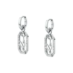 Karl Lagerfeld Bijoux Boucles D'Oreilles<Boucles oreilles Karl Lagerfeld Stone - KLAYC46 Acier Argent
