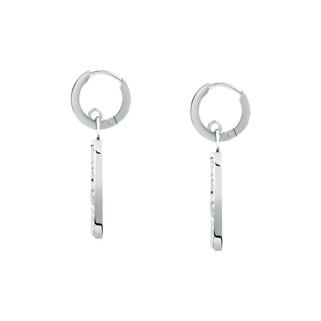 Karl Lagerfeld Bijoux Boucles D'Oreilles<Boucles oreilles Karl Lagerfeld Stone - KLAYC46 Acier Argent