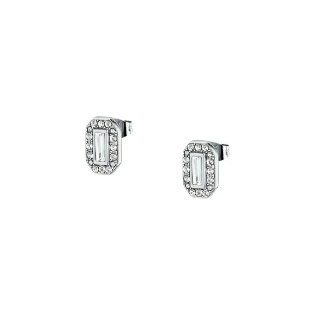 Karl Lagerfeld Bijoux Boucles D'Oreilles<Boucles oreilles Karl Lagerfeld Stone - KLAYC44 Acier Argent
