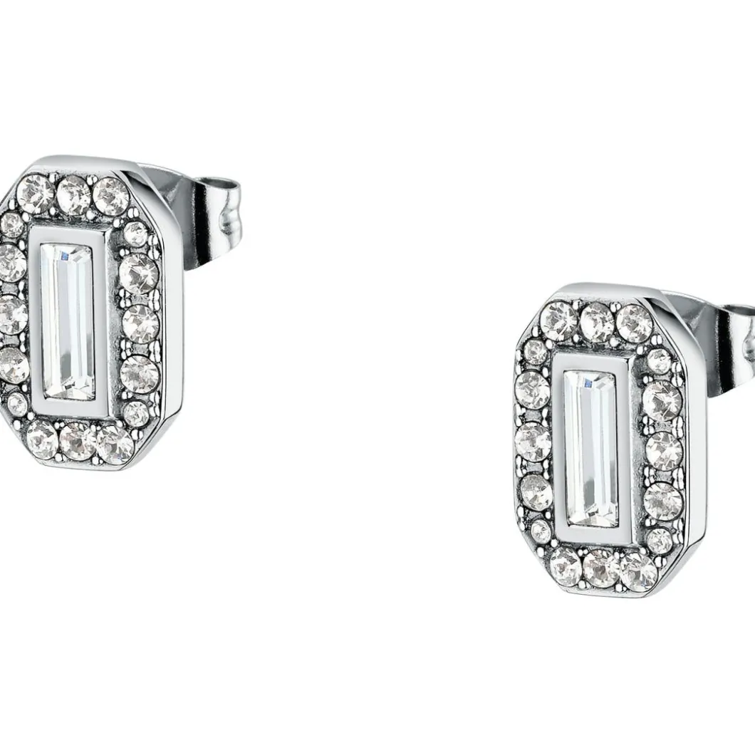 Karl Lagerfeld Bijoux Boucles D'Oreilles<Boucles oreilles Karl Lagerfeld Stone - KLAYC44 Acier Argent