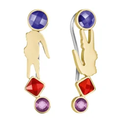 Lacoste Boucles D'Oreilles<Boucles oreilles Deva - 2040336 Acier Doré