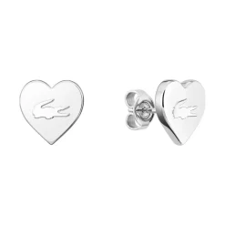 Lacoste Boucles D'Oreilles<Boucles oreilles Love My Croc - 2040421 Acier Argent