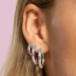 Lotus Silver Boucles D'Oreilles<Boucles oreilles Rainbow - LP3484-4-1 Argent 925/1000