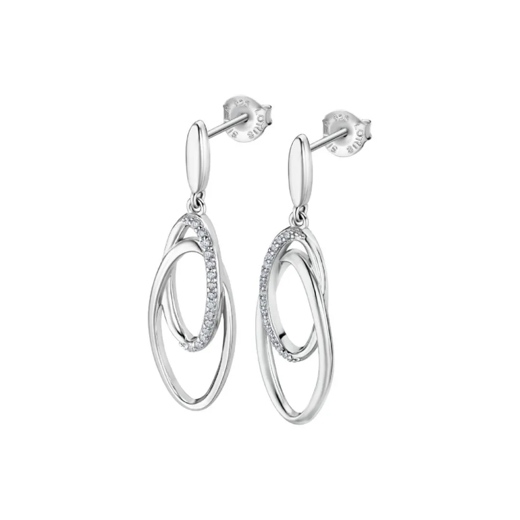 Lotus Silver Boucles D'Oreilles<Boucles oreilles Glam - LP3489-4-1 Argent 925/1000