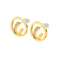 Lotus Style Bijoux Boucles D'Oreilles<Boucles oreilles Urban Woman LS2321-4-2 Acier doré