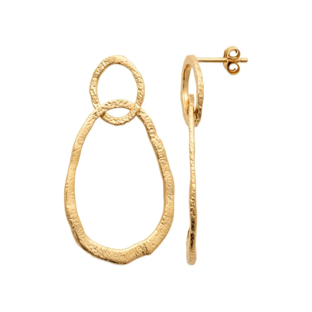 Maison de la Bijouterie Boucles D'Oreilles<Boucles oreilles Sensimio Y5WW000 Plaqué or