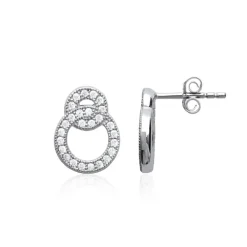 Maison de la Bijouterie Boucles D'Oreilles<Boucles oreilles Sensimio Z5ZV4Z0 Argent