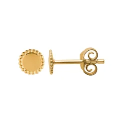 Maison de la Bijouterie Boucles D'Oreilles<Boucles oreilles Sensimio Y55W300 Plaqué or