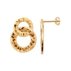 Maison de la Bijouterie Boucles D'Oreilles<Boucles oreilles Sensimio Y55V000 Plaqué or