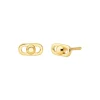 Michael Kors Bijoux Boucles D'Oreilles<Boucles oreilles Astor Link - MKC173900710 Argent 925/1000 Doré