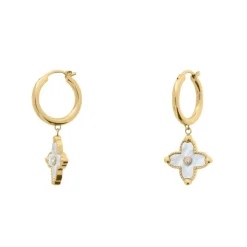 Pierre Lannier Bijoux Boucles D'Oreilles<Boucles oreilles Rubya - BJ23A6211 Acier Doré
